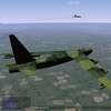 B-52D in action over Hanoi