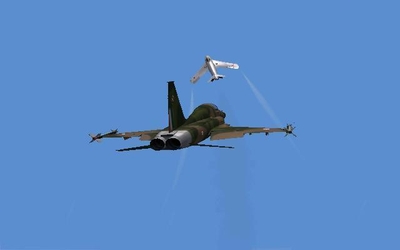 F-5 Vs MiG-17 part 2
