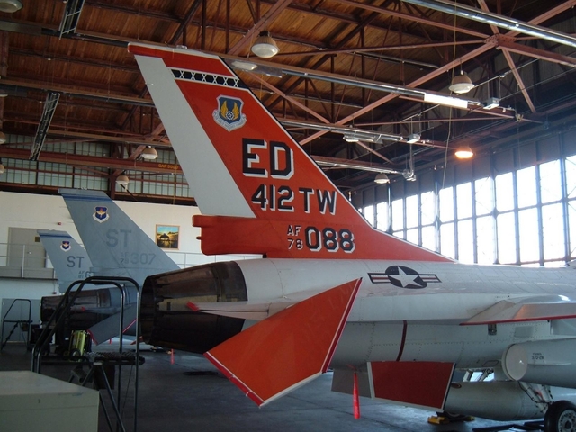 Former Edwards AFB Chase Planes at Sheppard AFB