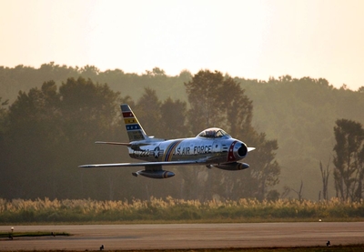 F-86 at dusk Oceana 2005