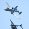 A-10 & P-38 over Columbia