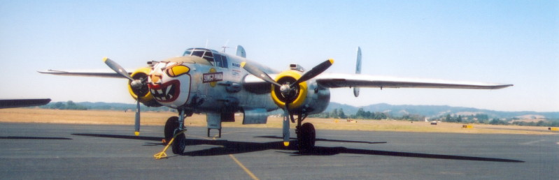 Scary B-25 - Air Show / Aviation Photos - CombatACE