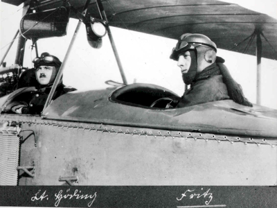 Kempf in cockpit of Alb CI