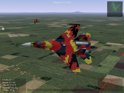 Red Splinter Su-27E
