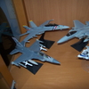 Dragon F-15C/16D/18F Corgi AV-8C 1:72