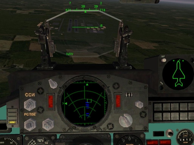 MiG-29S Tracking Radar