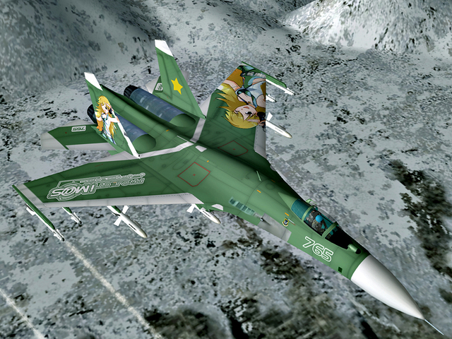 Su-27 Flanker -THE IDOLMASTER MIKI- #4