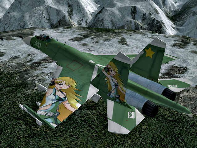 Su-27 Flanker -THE IDOLMASTER MIKI- #5