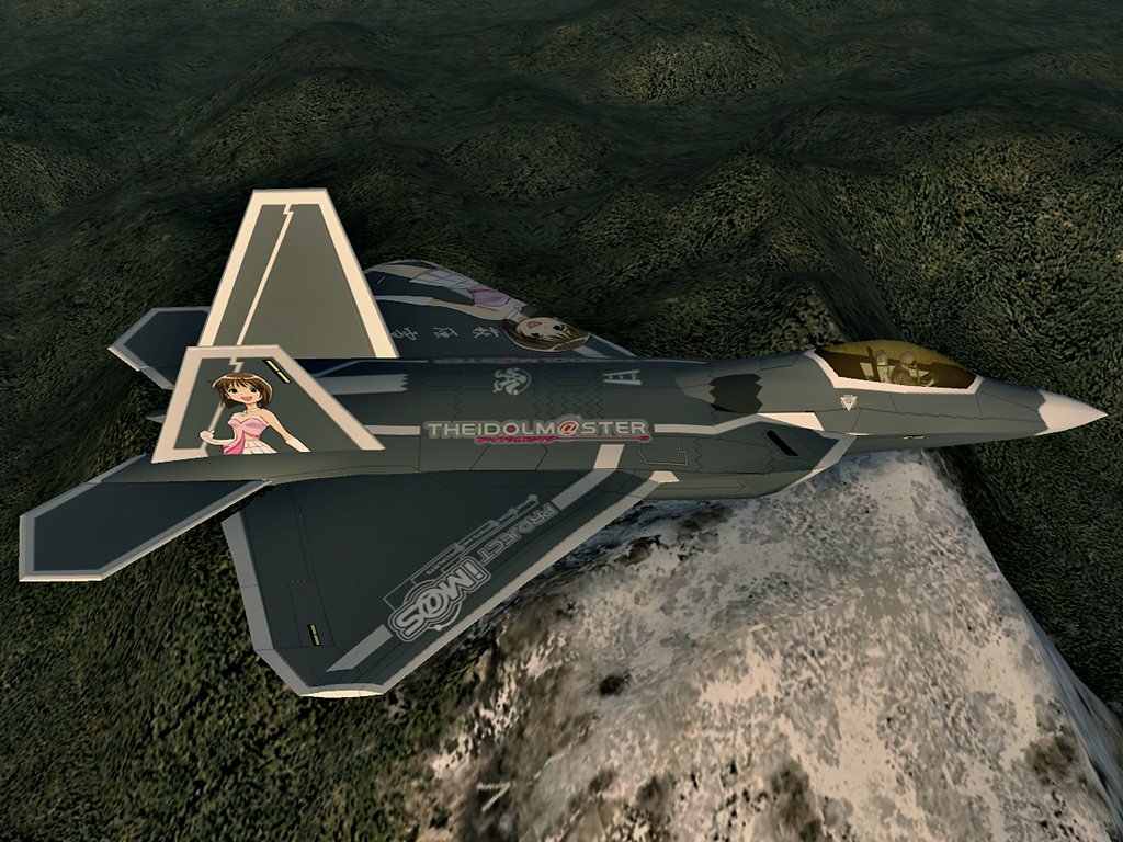 F-22A Raptor -THE IDOLMASTER YUKIHO- #3