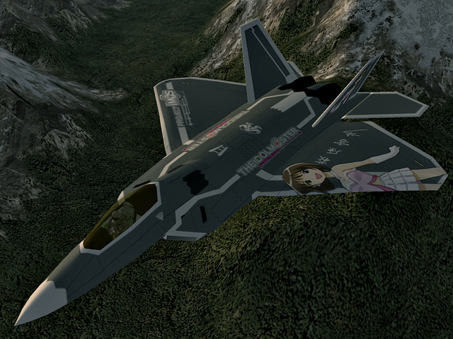 F-22A Raptor -THE IDOLMASTER YUKIHO- #2