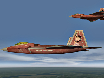 F-22A Raptor -THE IDOLMASTER HARUKA- #2