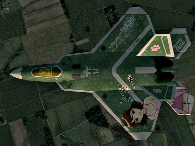 F-22A Raptor -THE IDOLMASTER MIKI-EX- #2