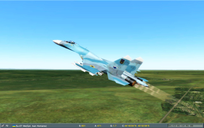 Su-27 Vinnitsa 78 SQ Climb