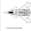 Revised aircraft for better stealth