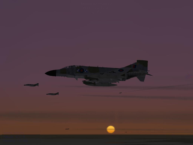 Phantoms at sun set