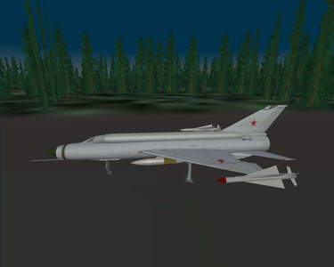 lindr R-4 missiles on InSky J-8 mutant molded to MiG Ye-152M