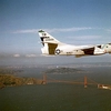 EKA-3B Skywarrior of VAQ-135 over San Fransico circa 1969