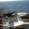 A-7B and F-4B onboad the USS Coral Sea circa 70's