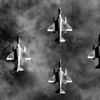 Diamond formation fo A-4E Skyhawks