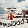 RA-3D and its 3 man crew prior to a launch.