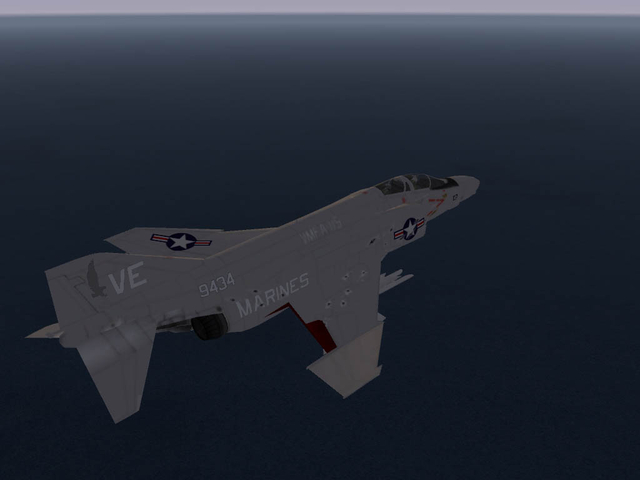 F-4 outbound after reciving,hit up north