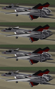 YF-19 Vectoring