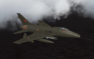 RDAF F-100D esk 730
