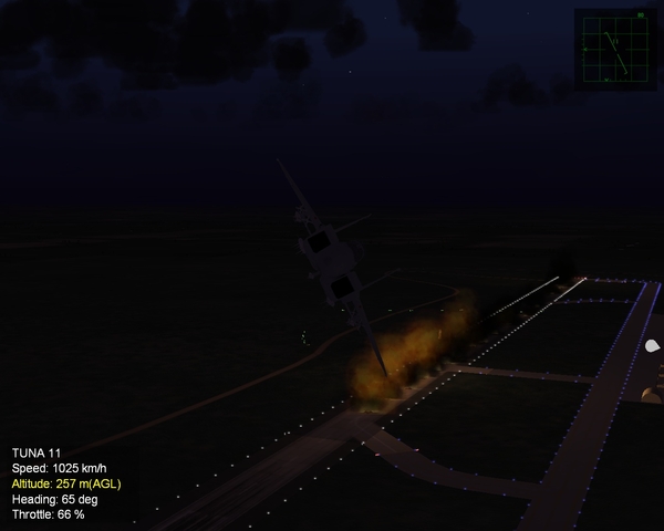 Runway Attack in F15A