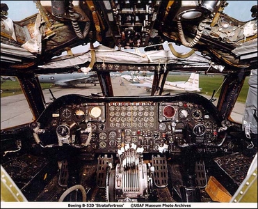 B-52D Stratofortress cockpit