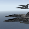 US Navy and TM Navy F/A-18A's