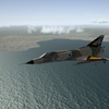 Mirage III over mediterranean sea_1