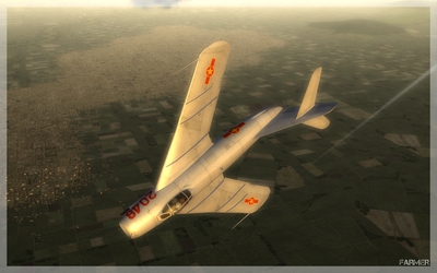 MiG-17 of NVAF at dawn