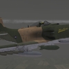 Custom nose art for A-1H Skyraider.
