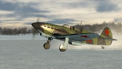 IL-2 Battle of Stalingrad - Yak-1 in Novosokolniki map