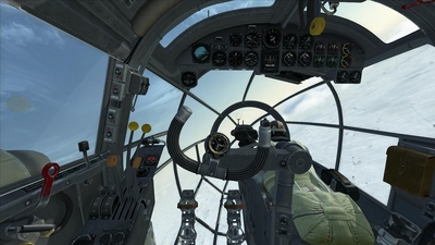 IL-2 Battle of Stalingrad - He111 cockpit