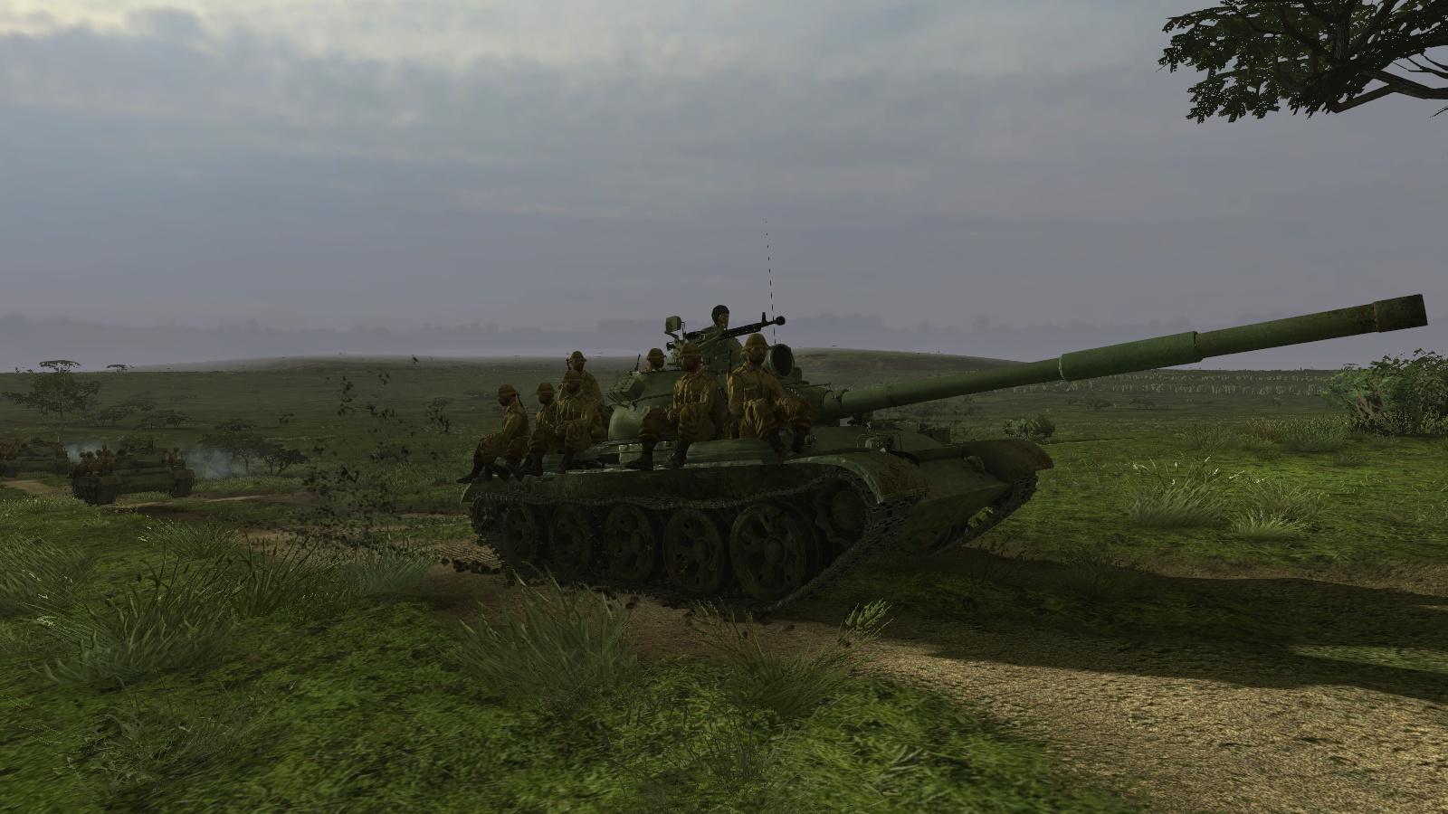 Steel Armour Blaze of War - Angolan T-62