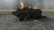 Steel Armor - Blaze of War - knocked out BTR-60