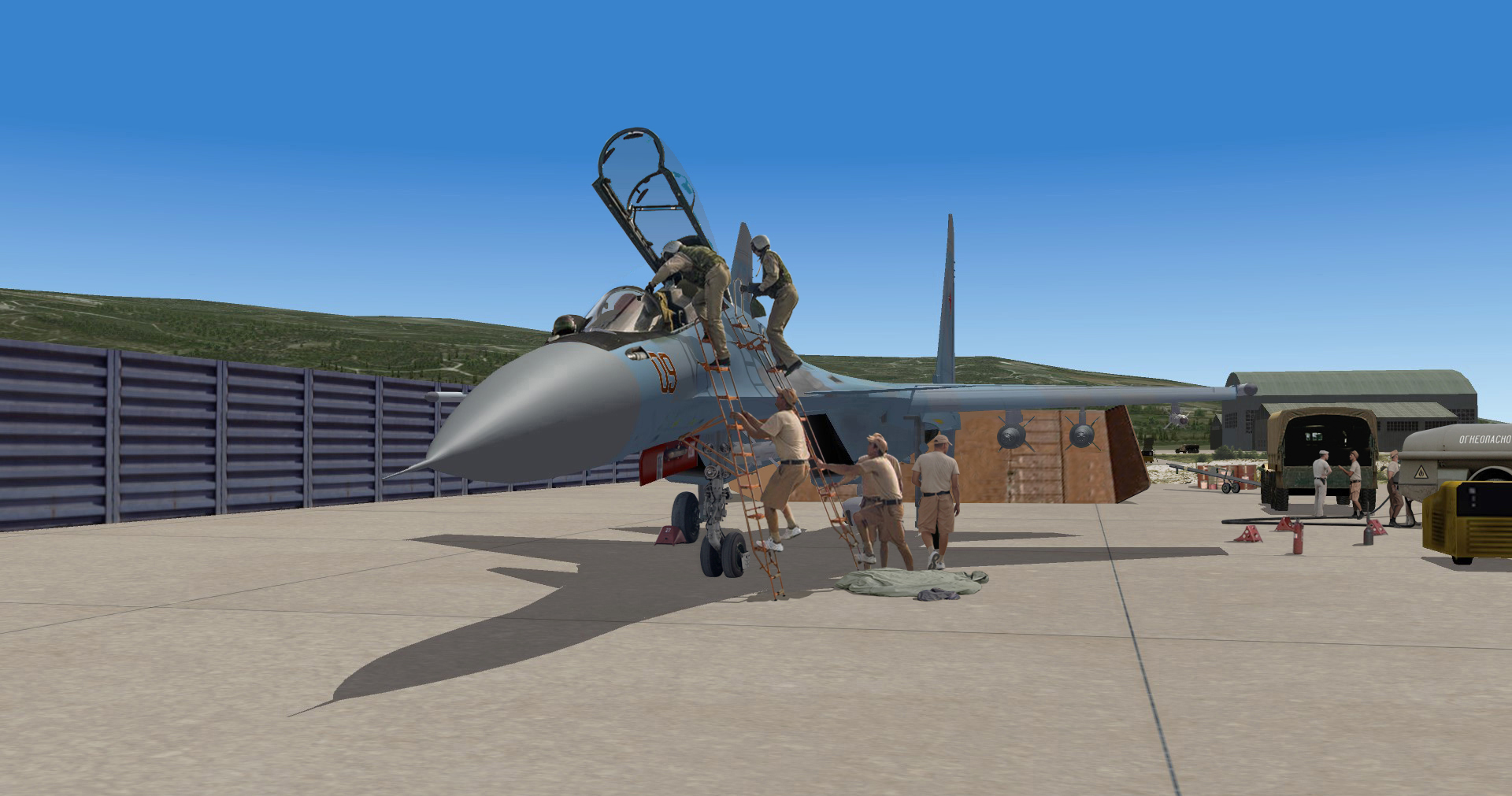 2014 Crew taking place in this SU30 for a new strike mission
