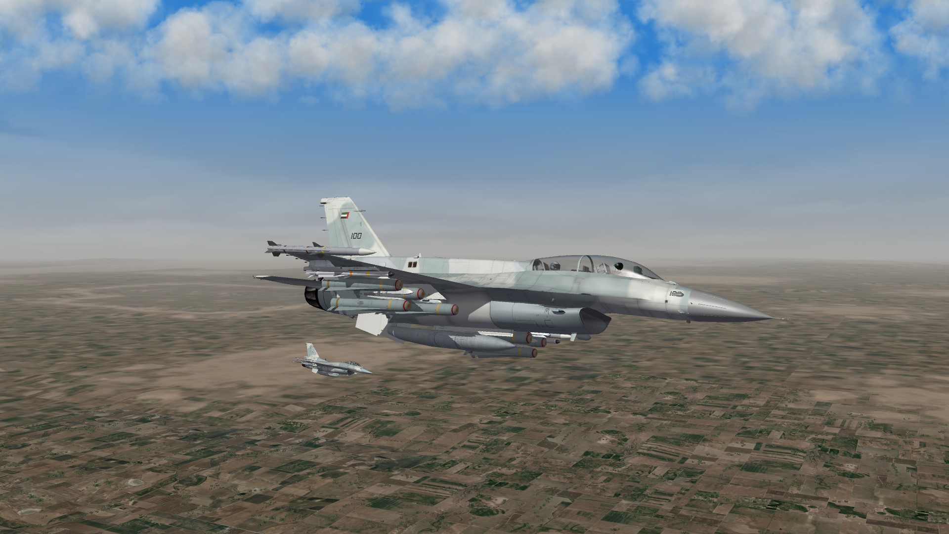 2016 UAE F16F over Irak