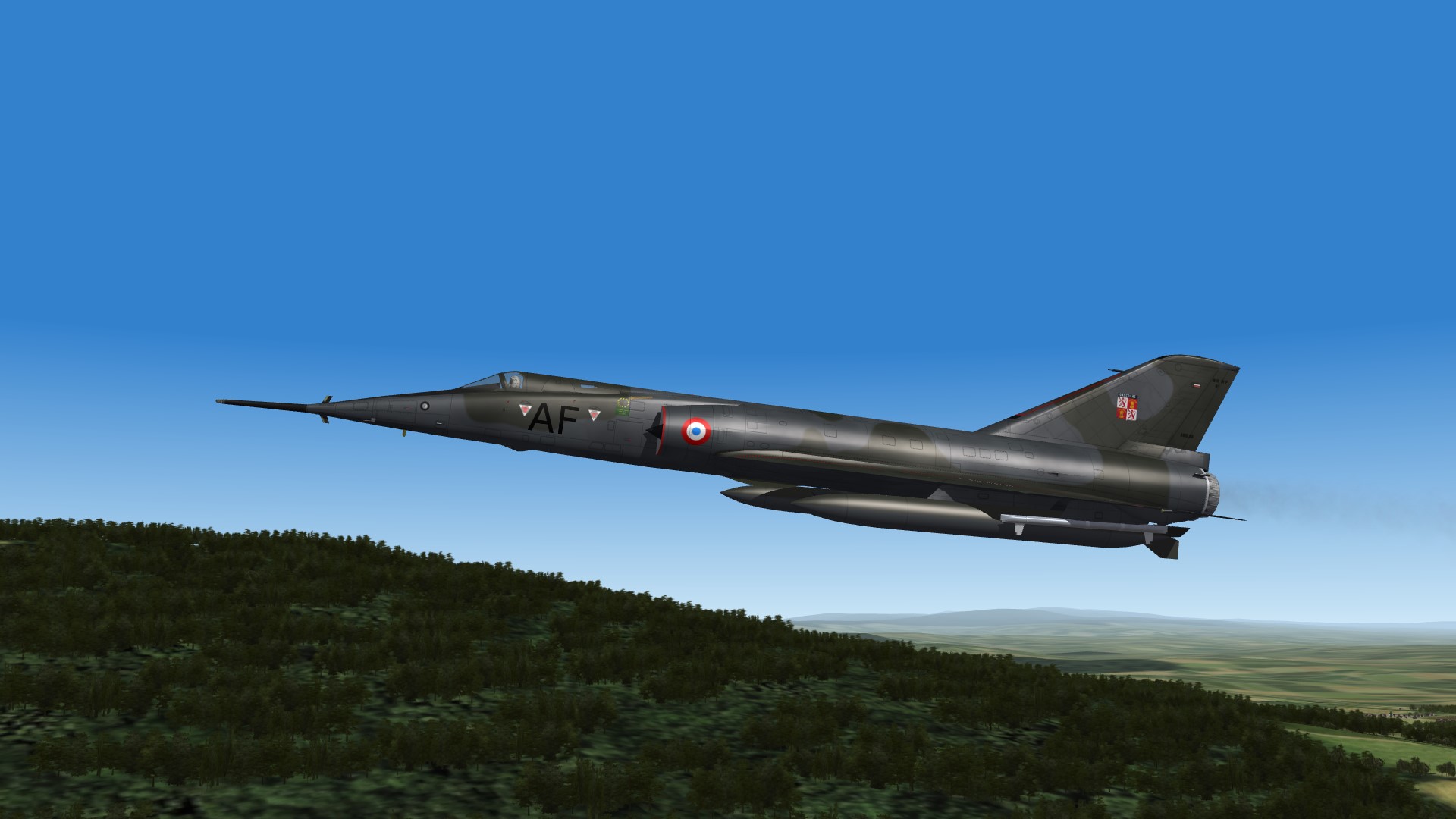 1986 Mirage IVP on recon duty 2