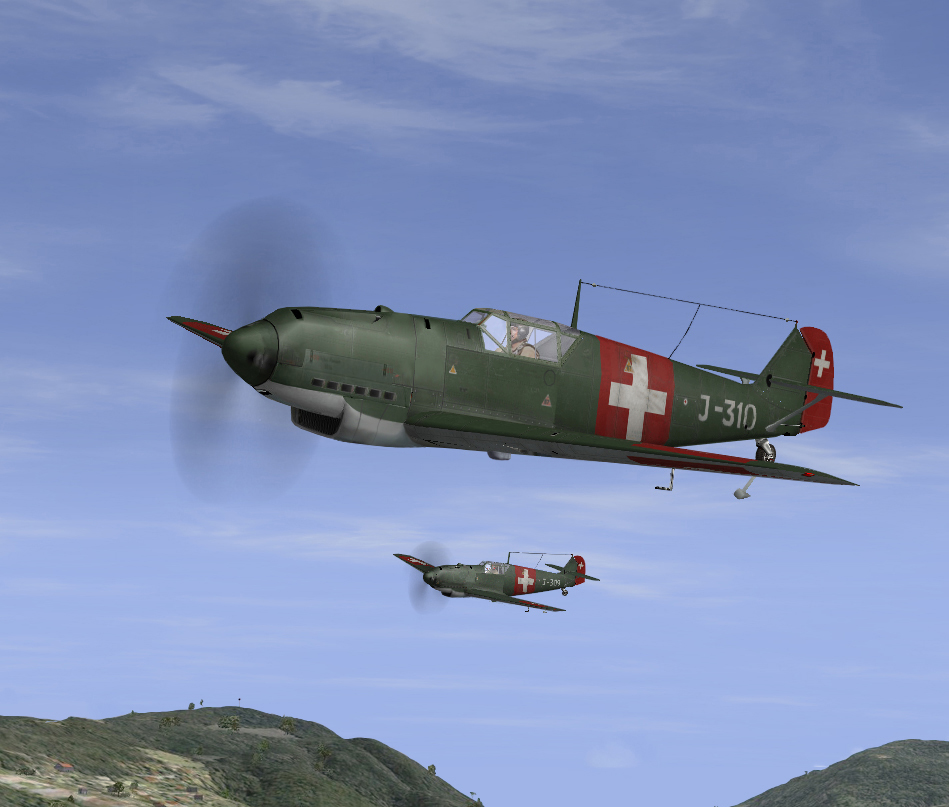 05/1940 Bf109D1 of Fl.Kp15 in patrol