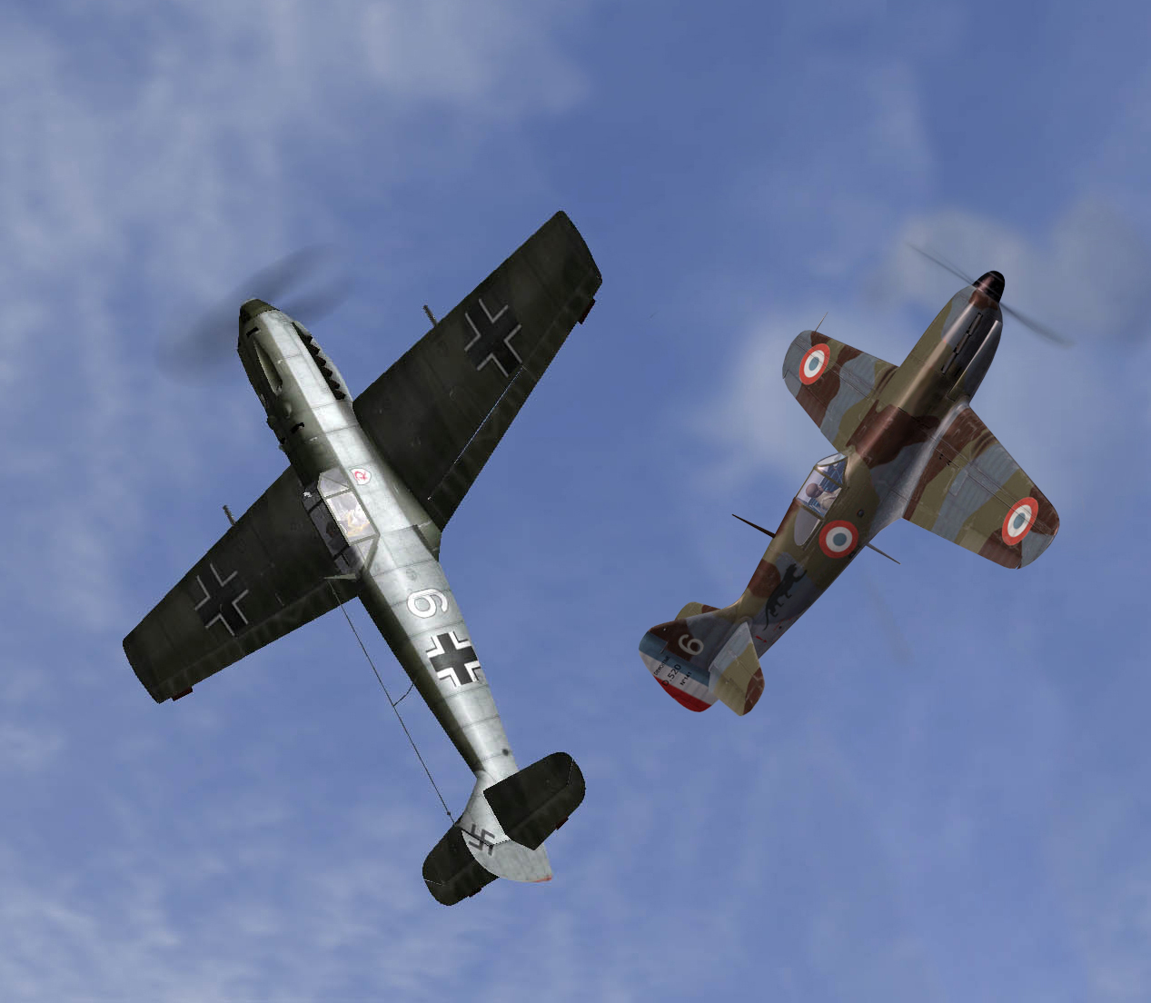 France 05 1940 D520 VS BF109