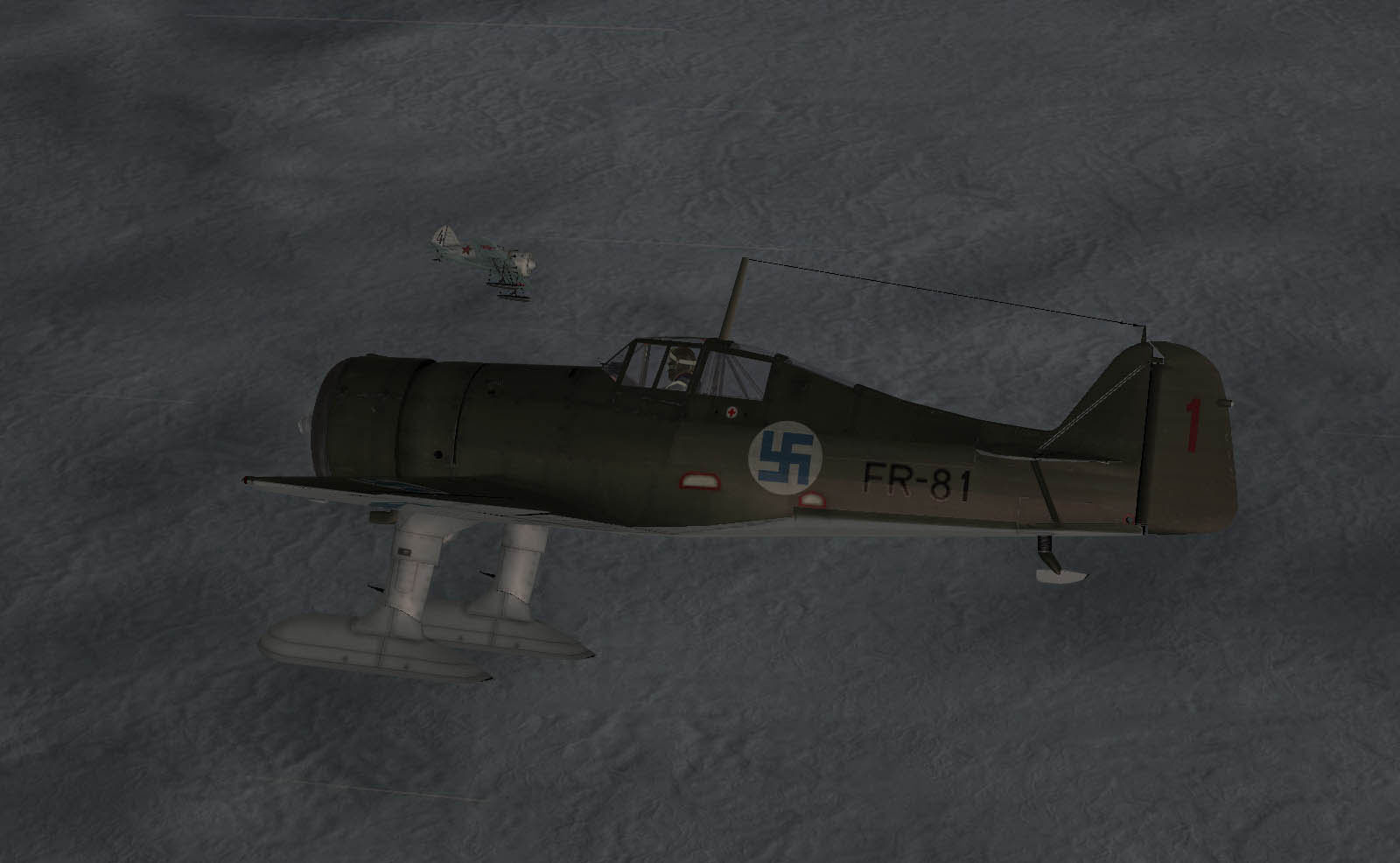 DXXI in dodfight with I-16 Finland 10/1939