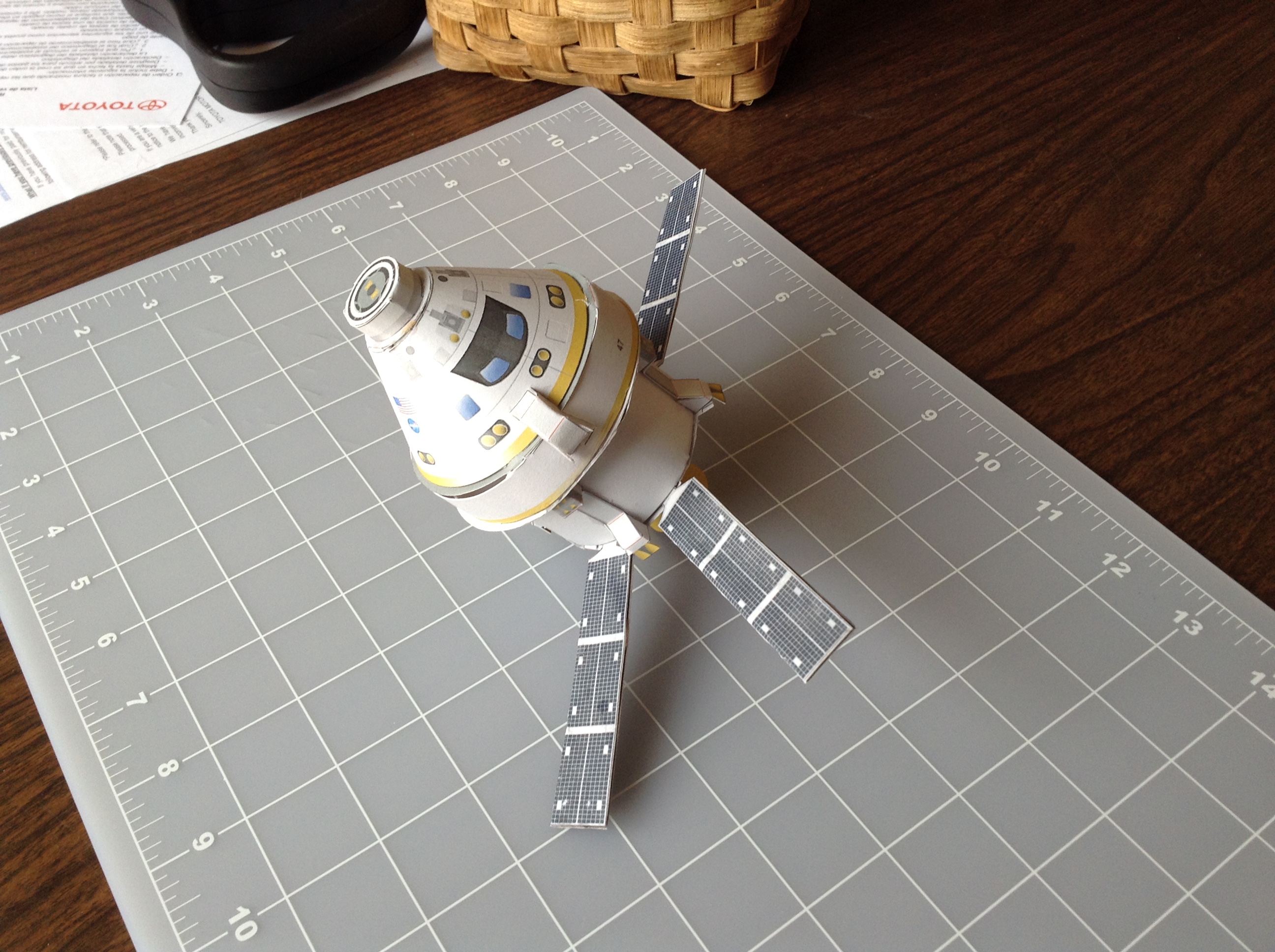 Orion paper model