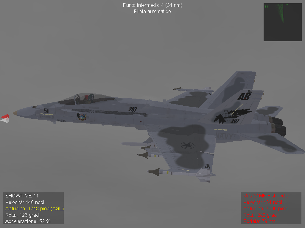 F 18A Gryphus Squadron