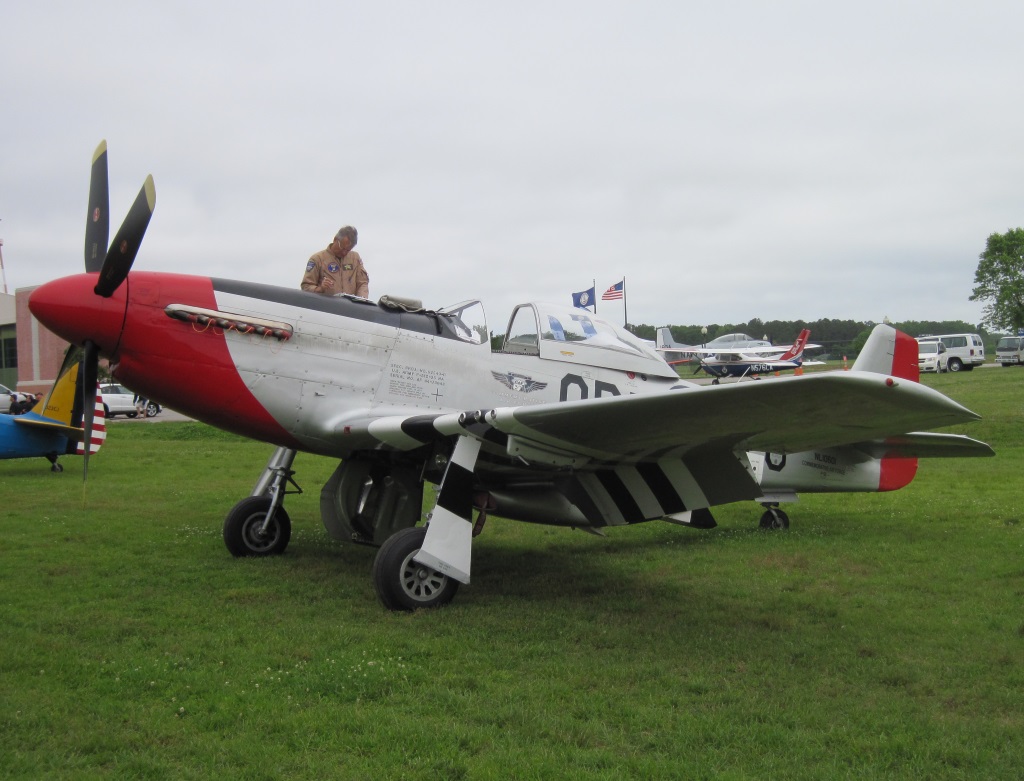 North American P 51D Mustang (Red Nose)