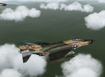 Cammoed Crusader F 4E