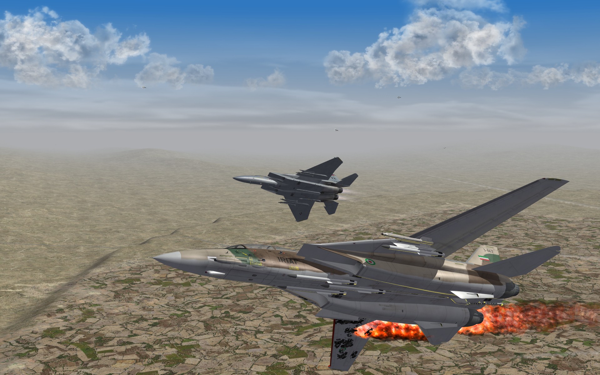 F-15 vs F-14