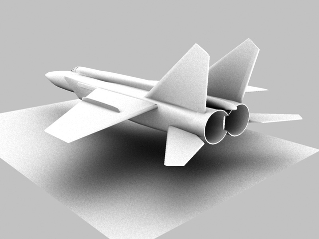 MiG-25 PD early wip render6