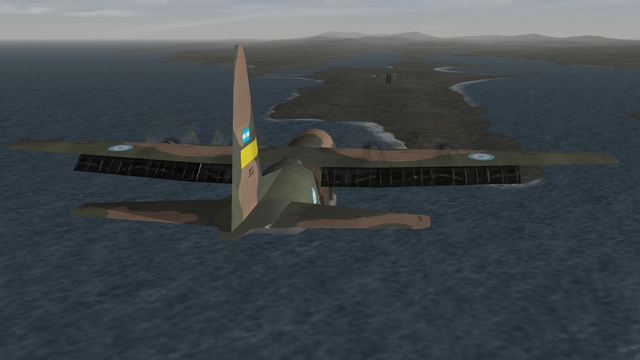 South Atlantic Terrain: Hercules landing.